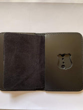 FITS NYPD POLICE OFFICER THIN BLUE LINE MINI SHIELD WALLET AND ID HOLDER