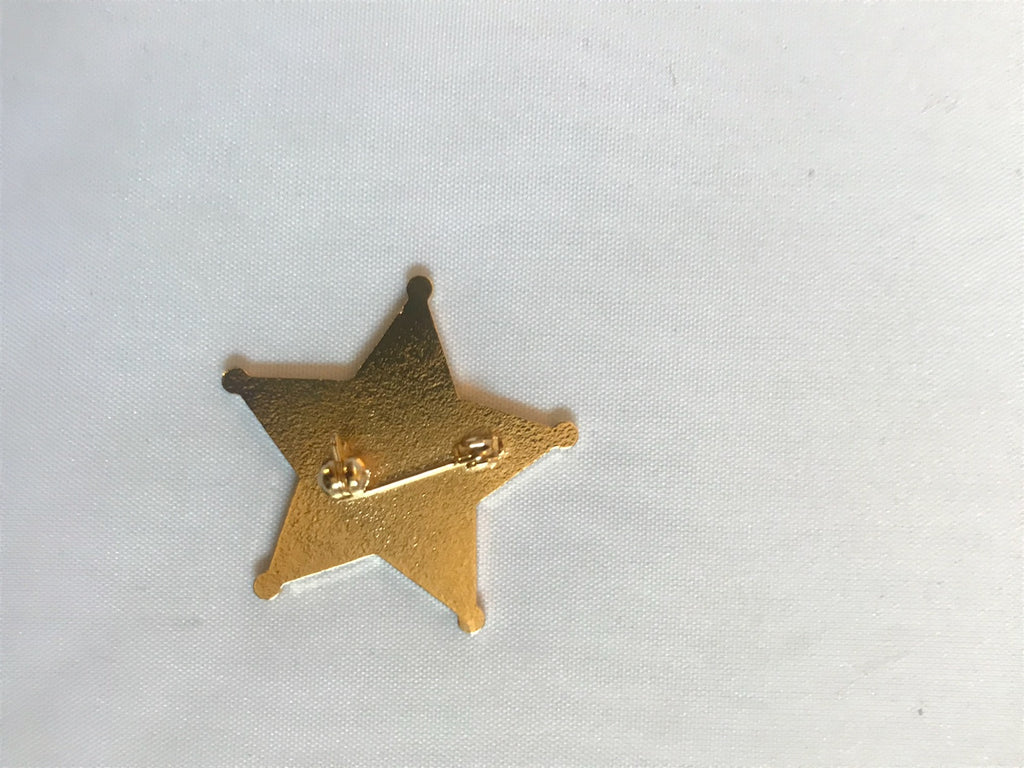 5-Point Sheriff's Badge Lapel Pin / Tie Tack