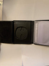 New York City SANITATION Badge and ID wallet with 2 ID Holder Holds Billfold and Credit Cards