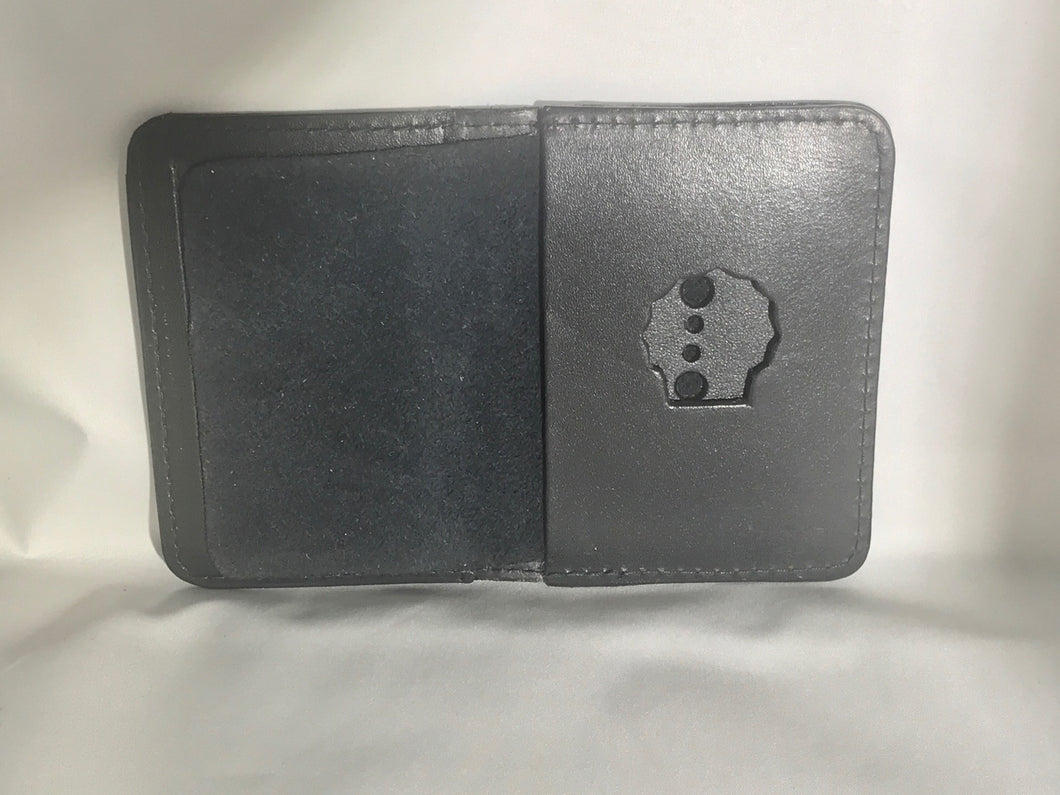 New York City  Detective Plain Mini Shield and ID Wallet