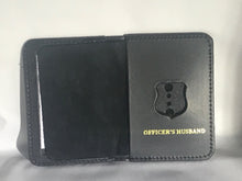 NYPolice Officer Husband Mini shield and ID Wallet