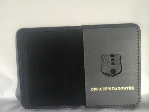New York City   Police Officer Daughter Mini Shield and ID wallet