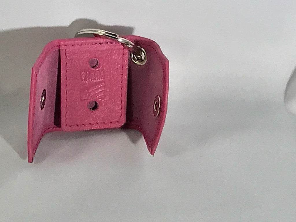 Mini Shield Keychain Universal pink Mini shield key fob snap closure – Mike's Police Equipment