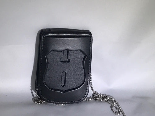 New York City  Police officer Neck Hanger    shield and ID Holder Includes chain