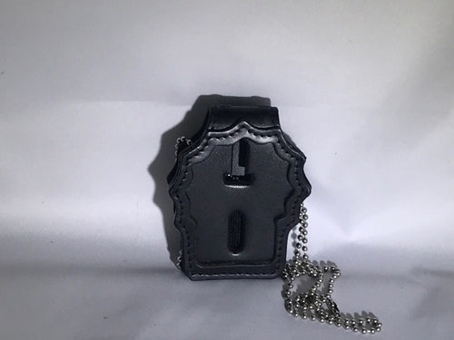 NEW YORK CITY  DETECTIVE  CLIP ON    SHIELD HOLDER INCLUDES NECK  CHAIN