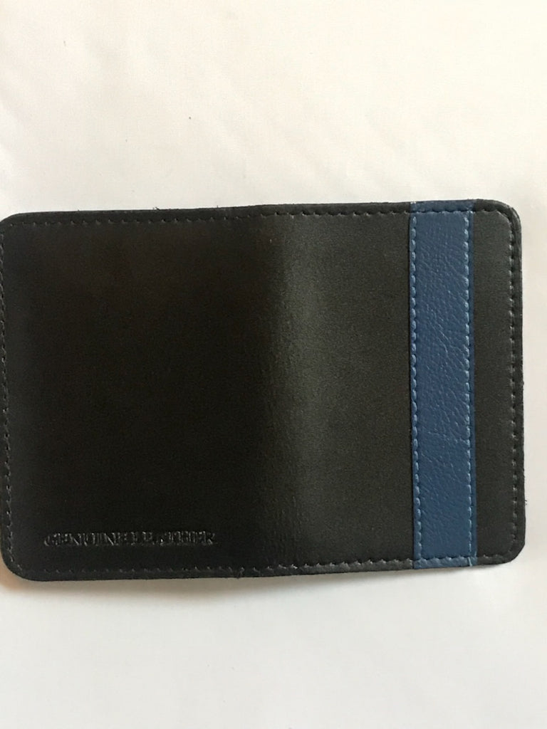 Mini Shield Wallets FITS NYPD POLICE OFFICER THIN BLUE LINE MINI SHIELD WALLET AND ID HOLD ...