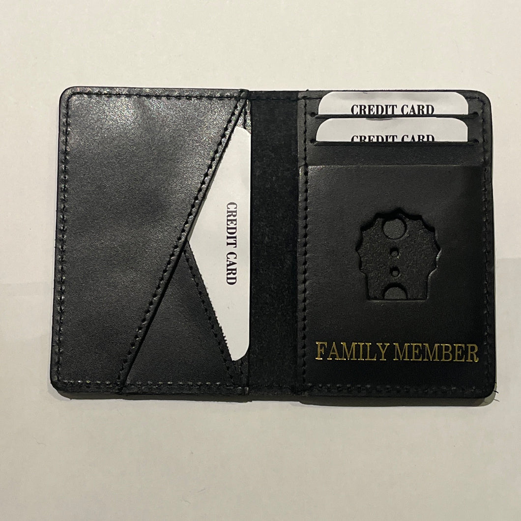 New York City Detective family member mini shield wallet