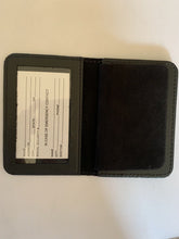 Security Enforcement Officer SEO Leather Badge Bi Fold Men's Shield Wallet and